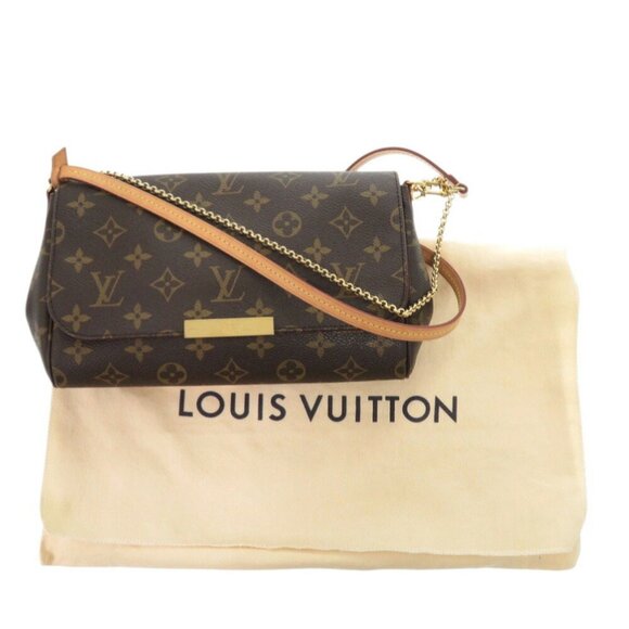 LOUIS VUITTON Brown Monogram Shoulder Bag - Picture 3 of 10